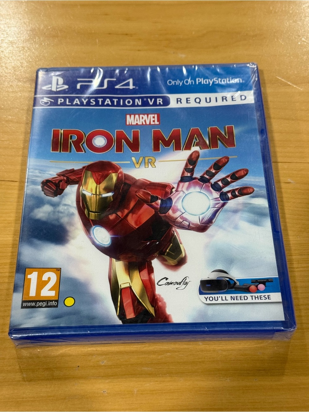 Marvel Iron Man VR PlayStation 4 (PS4) Video Game Rated T Brand New Sealed .